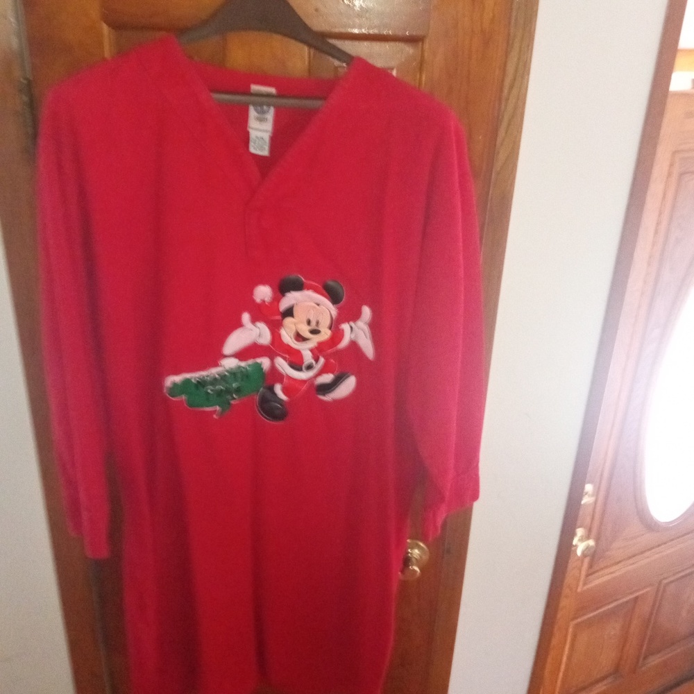Mickey Mouse. DISNEY VINTAGE Mickey Mouse PJ SHIRT SIZE S/M